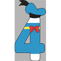 Cartoon letters-CL 154